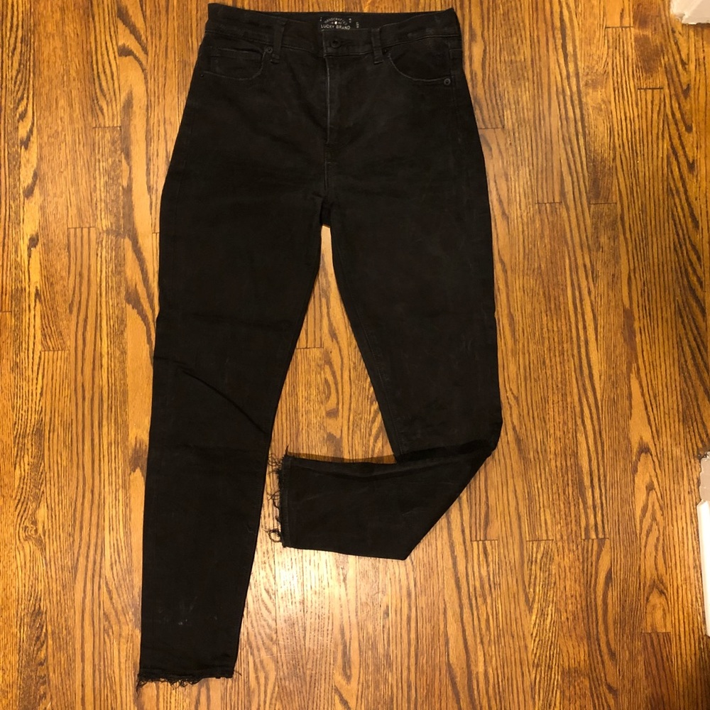 Lucky Brand High Waist Black Jeans